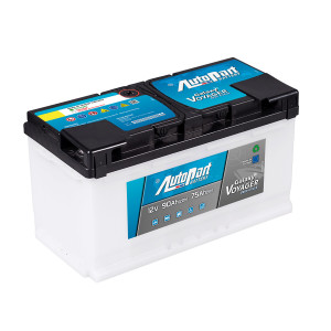 Тяговий акумулятор свинцево-кислотний 90Ah 12V для ДЖБ UPS (353x175x190 мм) AUTOPART GALAXY VOYAGER , Європа , доступно від 1 шт. Photo 2